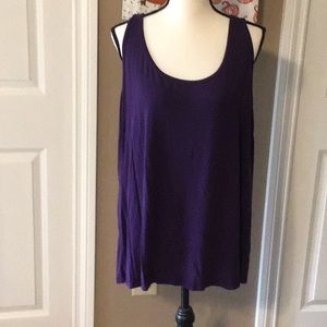 Lane Bryant purple tank top 18/20